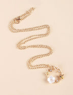 Gold Bumble Bee Necklace