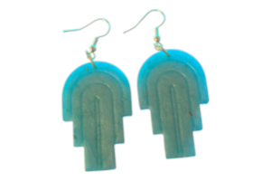 Geometric Arch Drop Earrings